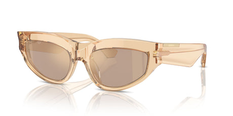 Burberry  0BE4425U 40635A 55 Brown / Light Brown Mirror Flash Gold