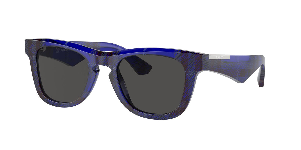 Burberry  0BE4426F 411487 50 Check Blue / Dark Grey