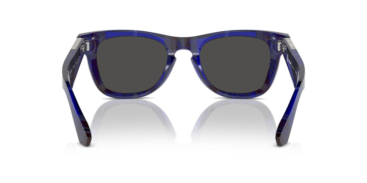 Burberry  0BE4426F 411487 50 Check Blue / Dark Grey