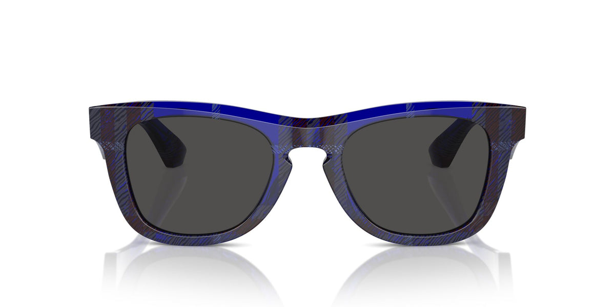 Burberry  0BE4426F 411487 50 Check Blue / Dark Grey