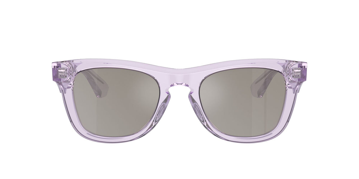 Burberry  0BE4426 40956G 50 Violet / Light Grey Mirror Silver