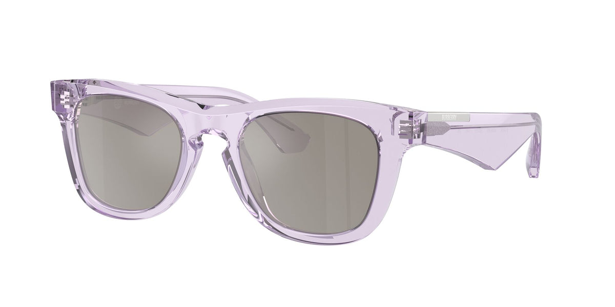Burberry  0BE4426 40956G 50 Violet / Light Grey Mirror Silver