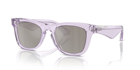 Burberry  0BE4426 40956G 50 Violet / Light Grey Mirror Silver