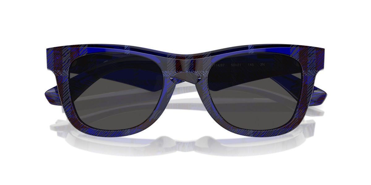 Burberry  0BE4426 411487 50 Check Blue / Dark Grey