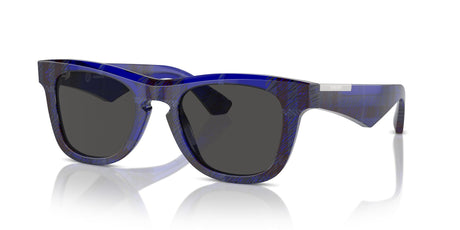 Burberry  0BE4426 411487 50 Check Blue / Dark Grey