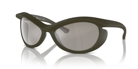 Burberry  0BE4428U 41096G 66 Green Lens / Light Grey Mirror Silver