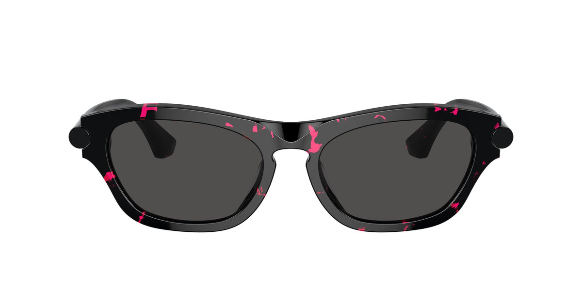 Burberry  0BE4430U 412687 55 Fuchsia Havana / Dark Grey