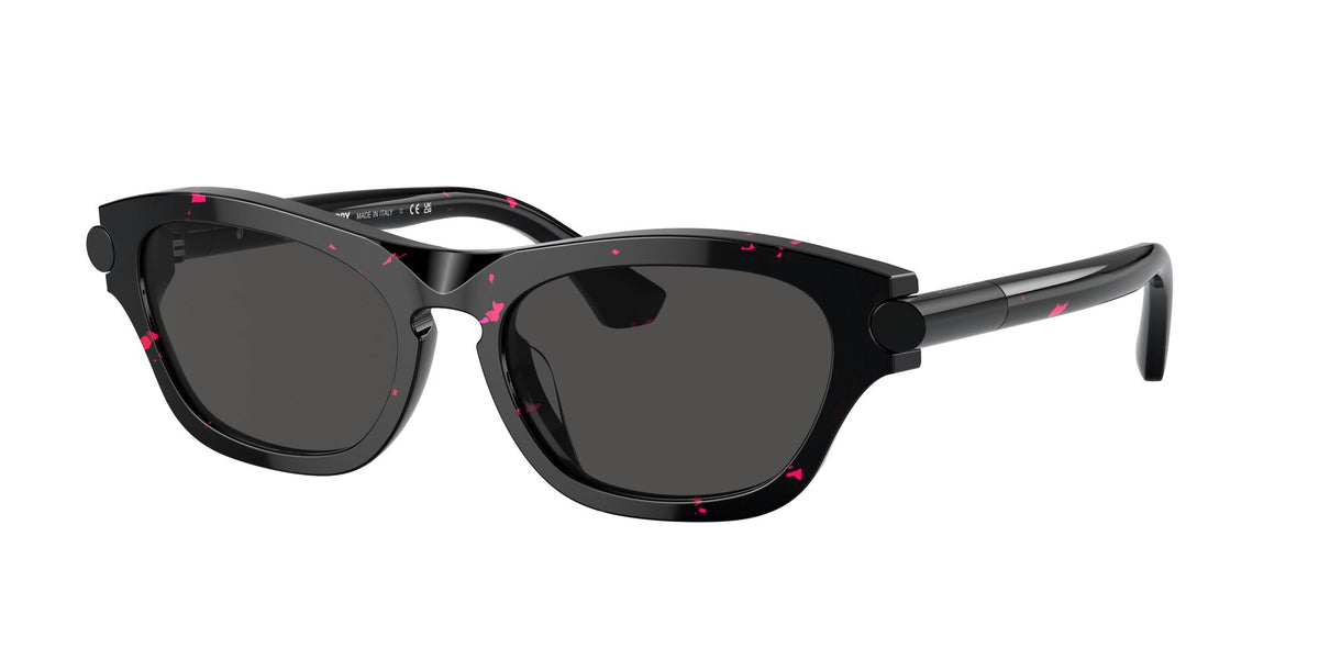 Burberry  0BE4430U 412687 55 Fuchsia Havana / Dark Grey