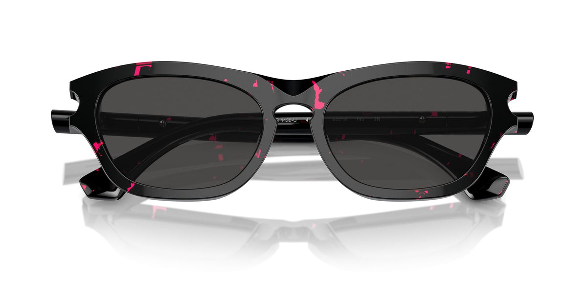 Burberry  0BE4430U 412687 55 Fuchsia Havana / Dark Grey