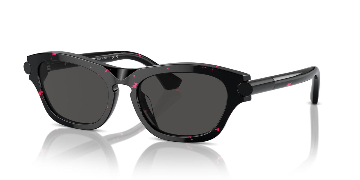Burberry  0BE4430U 412687 55 Fuchsia Havana / Dark Grey