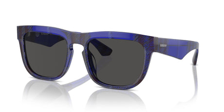 Burberry  0BE4431U 411487 56 Check Blue / Dark Grey