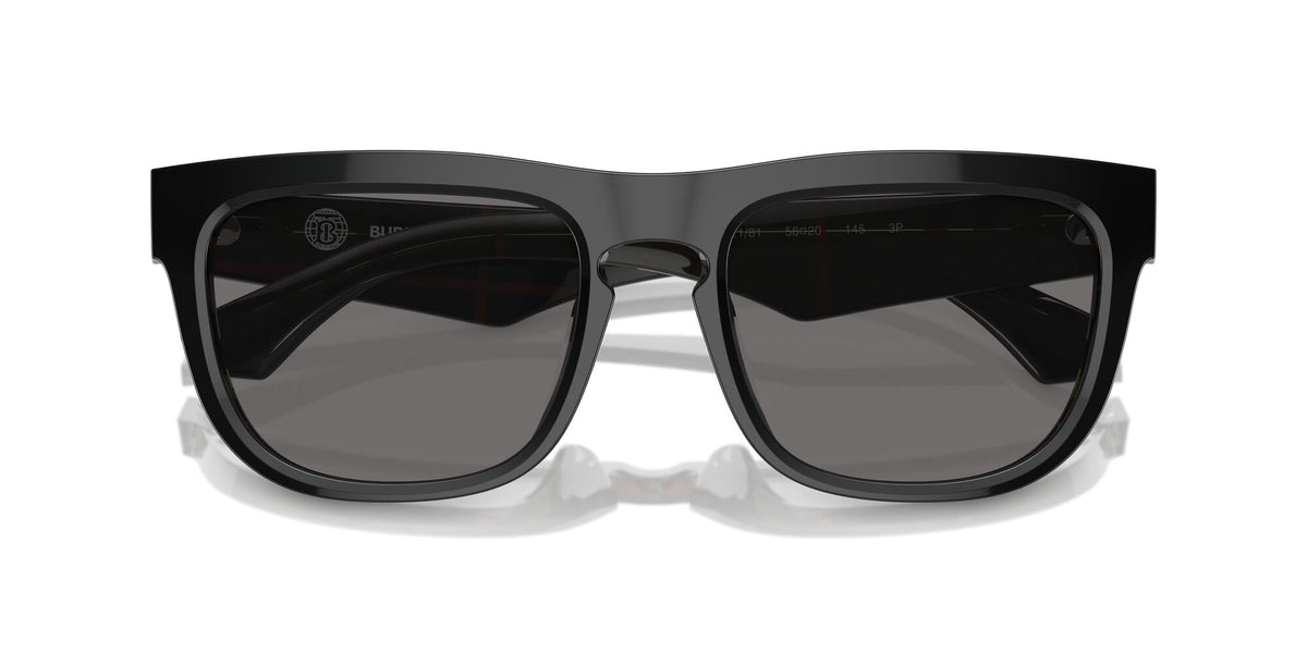 Burberry  0BE4431U 412181 56 Top Black On Vintage Check 
Dark Grey Polarised