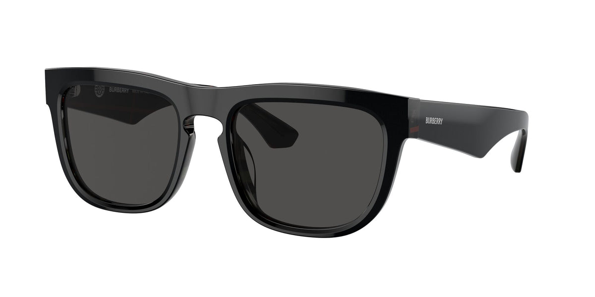Burberry  0BE4431U 412187 56 Top Black On Vintage Check / Dark Grey
