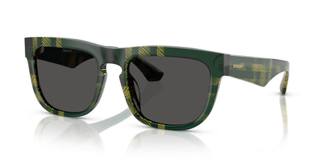 Burberry  0BE4431U 412587 56 Check Green/ Dark Grey