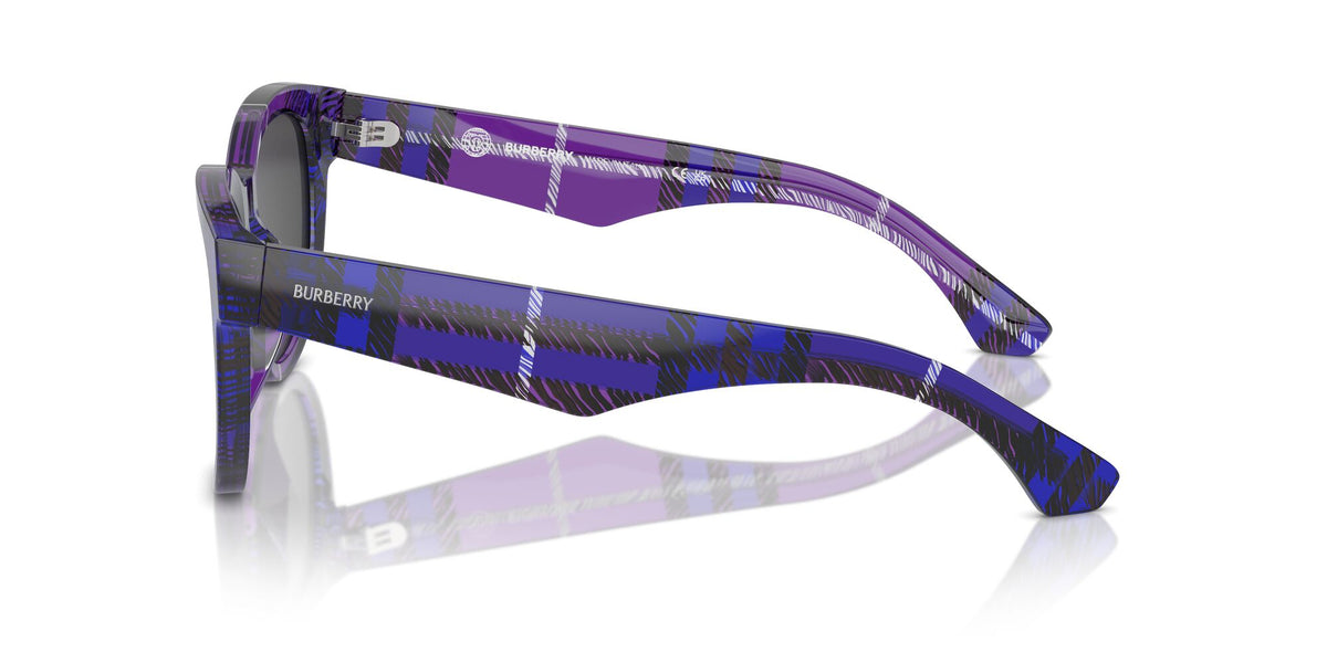 Burberry  0BE4432U 411387 54 Check Violet / Dark Grey