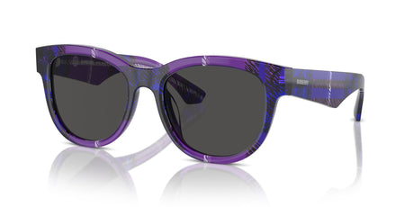 Burberry  0BE4432U 411387 54 Check Violet / Dark Grey