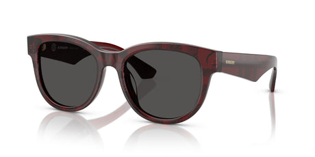 Burberry  0BE4432U 411587 54 Check Red/ Dark Grey