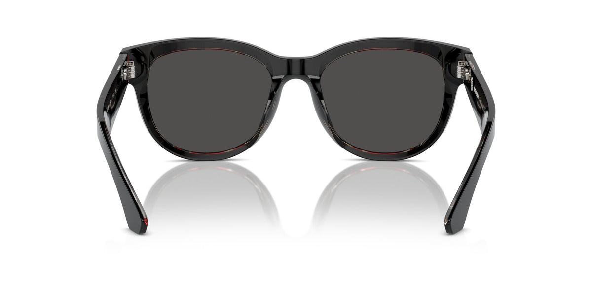 Burberry  0BE4432U 412187 54 Top Black On Vintage Check / Dark Grey