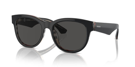 Burberry  0BE4432U 412187 54 Top Black On Vintage Check / Dark Grey
