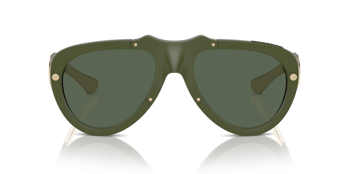 Burberry  0BE4433U 413871 57 Green Lens Rubber / Dark Green Lens