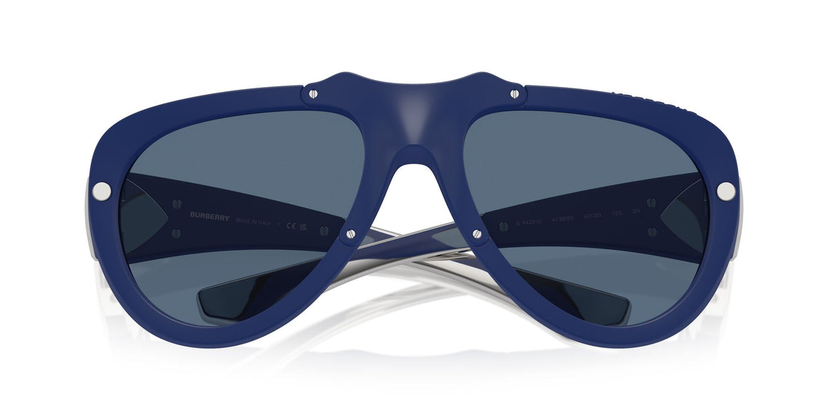 Burberry  0BE4433U 413980 57 Blue Rubber / Dark Blue
