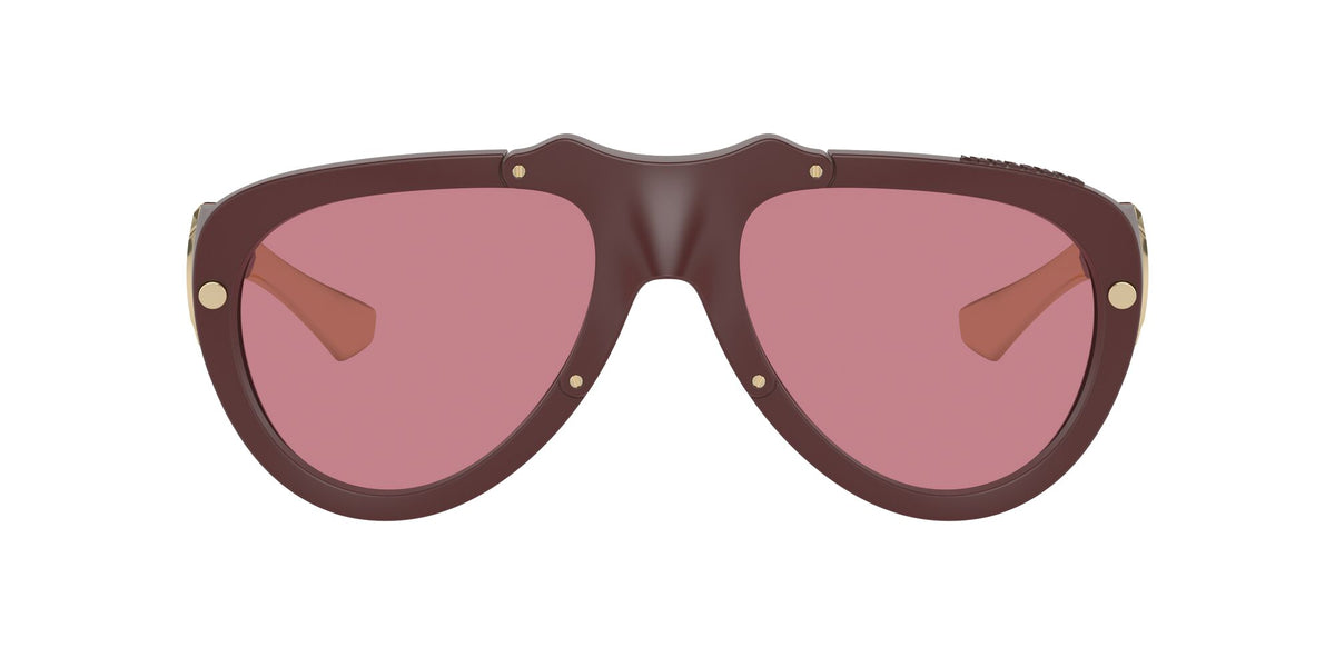 Burberry  0BE4433U 414075 57 Rubber Burgundy / Dark Violet