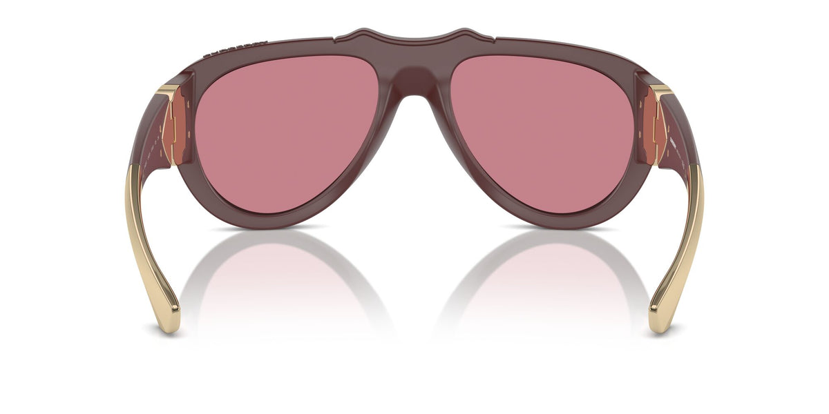 Burberry  0BE4433U 414075 57 Rubber Burgundy / Dark Violet