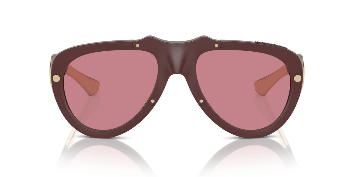Burberry  0BE4433U 414075 57 Rubber Burgundy / Dark Violet
