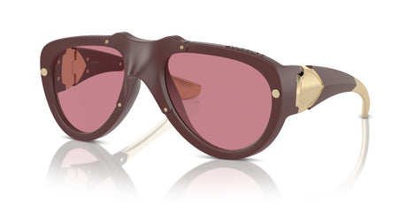 Burberry  0BE4433U 414075 57 Rubber Burgundy / Dark Violet