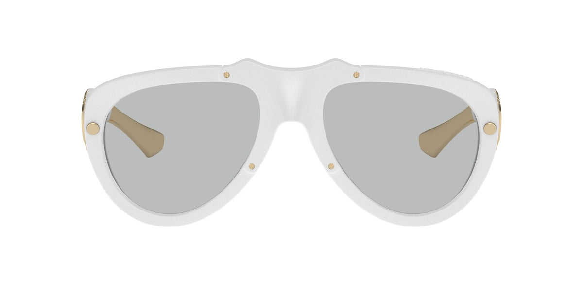 Burberry  0BE4433U 414187 57 White Rubber / Light Grey