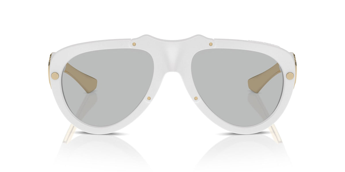 Burberry  0BE4433U 414187 57 White Rubber / Light Grey