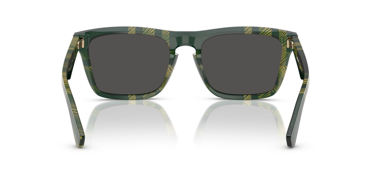 Burberry  0BE4434F 412587 57 Check Green/ Dark Grey