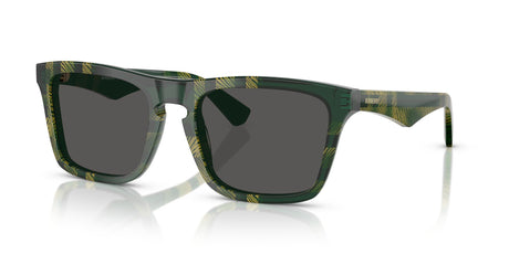 Burberry  0BE4434F 412587 57 Check Green/ Dark Grey