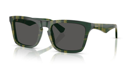 Burberry  0BE4434 412587 57 Check Green/ Dark Grey