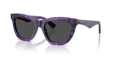 Burberry  0BE4435 411387 53 Check Violet/ Dark Grey