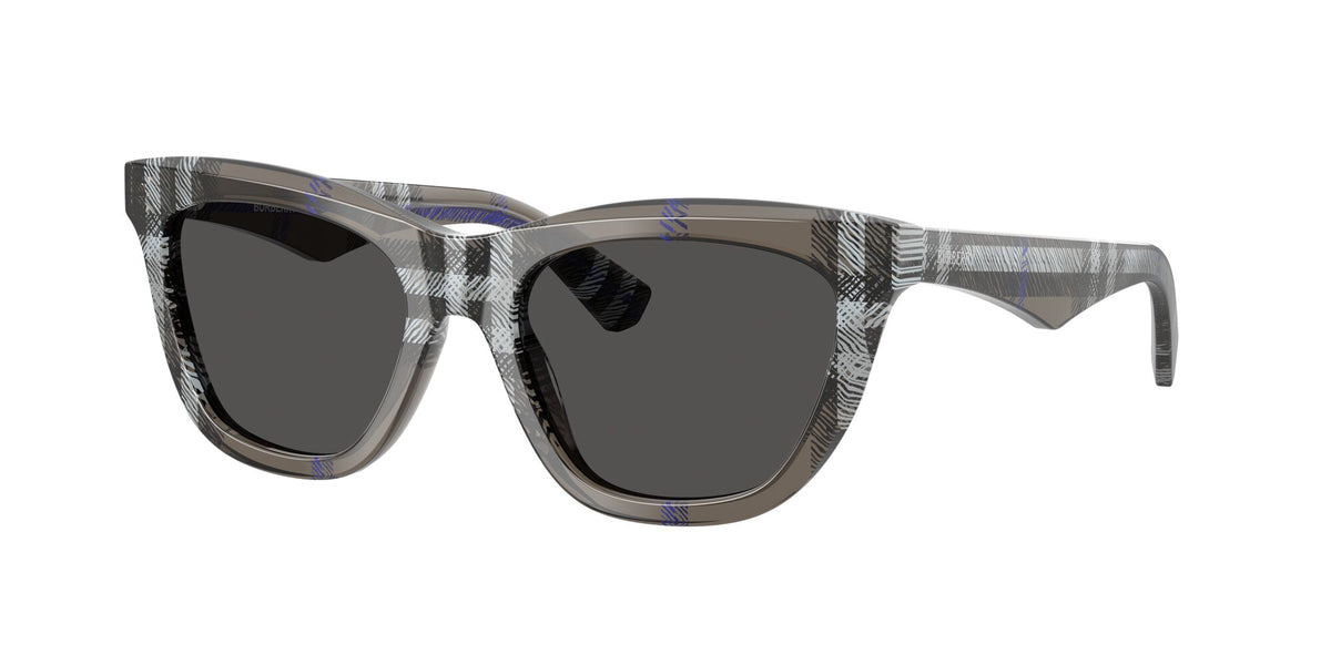 Burberry  0BE4435 414787 53 Check Lichen/ Dark Grey