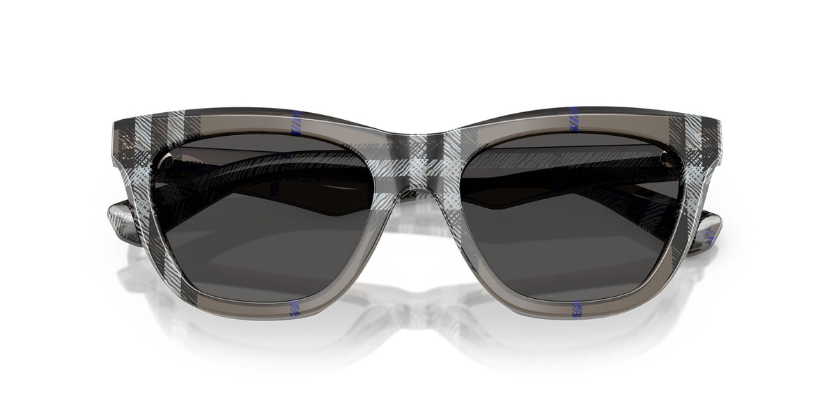 Burberry  0BE4435 414787 53 Check Lichen/ Dark Grey