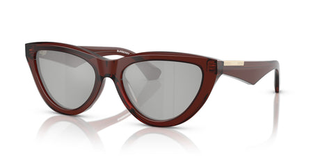 Burberry  0BE4436U 41448V 55 Brown/ Clear Mirror Silver 80