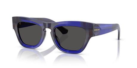 Burberry  0BE4440U 411487 51 Check Blue/ Dark Grey
