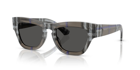 Burberry  0BE4440U 414787 51 Check Lichen/ Dark Grey