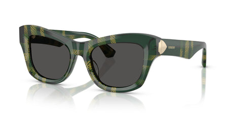 Burberry  0BE4442U 412587 51 Check Green/ Dark Grey