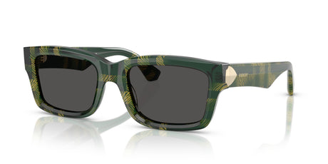 Burberry  0BE4443F 412587 55 Check Green/ Dark Grey