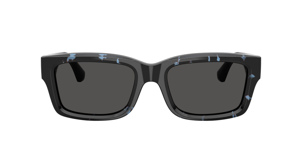 Burberry  0BE4443 411187 55 Blue Havana/ Dark Grey
