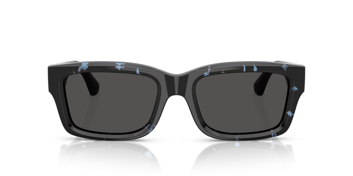 Burberry  0BE4443 411187 55 Blue Havana/ Dark Grey