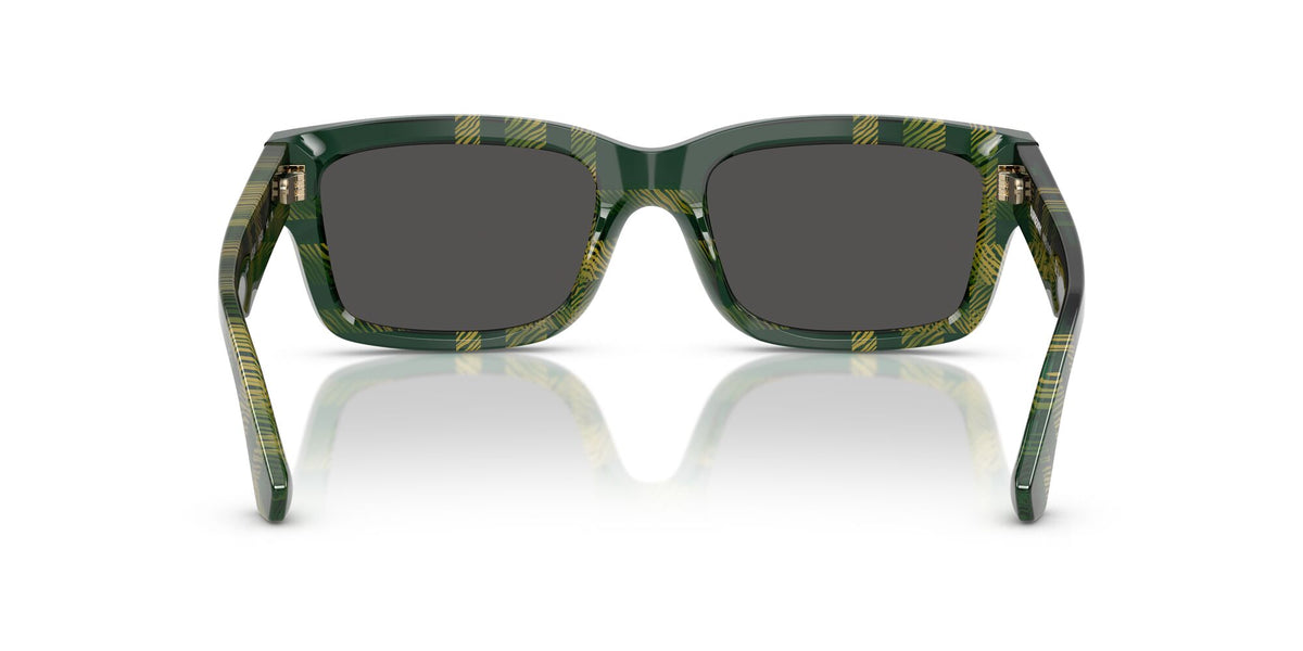 Burberry  0BE4443 412587 55 Check Green/ Dark Grey
