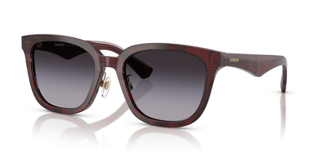 Burberry  0BE4446D 41158G 57 Check Red/ Grey Gradient