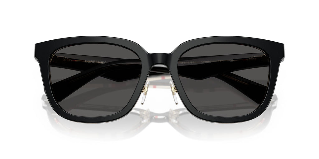 Burberry  0BE4446D 412187 57 Top Black On Vintage Check/ Dark Grey