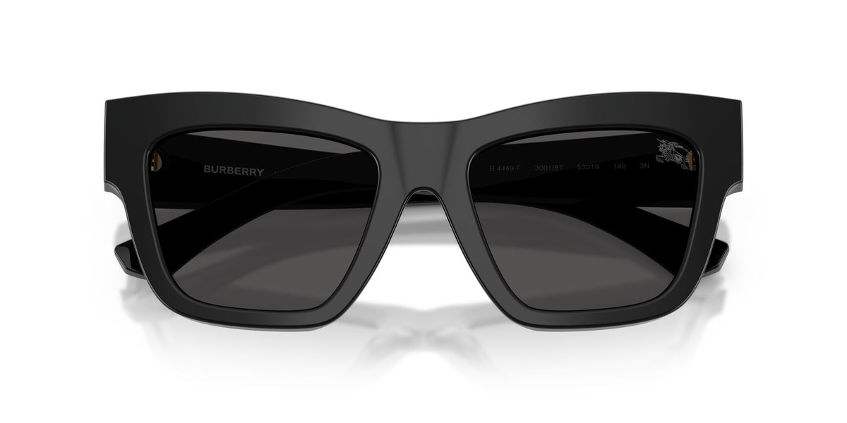 Burberry 0BE4449F 300187 53 Black/ Dark Grey