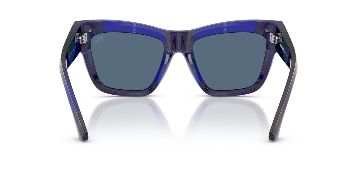 Burberry 0BE4449F 411480 53 Check Blue/ Dark Blue