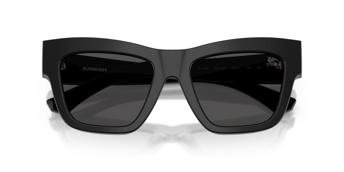 Burberry 0BE4449 300187 53 Black/ Dark Grey